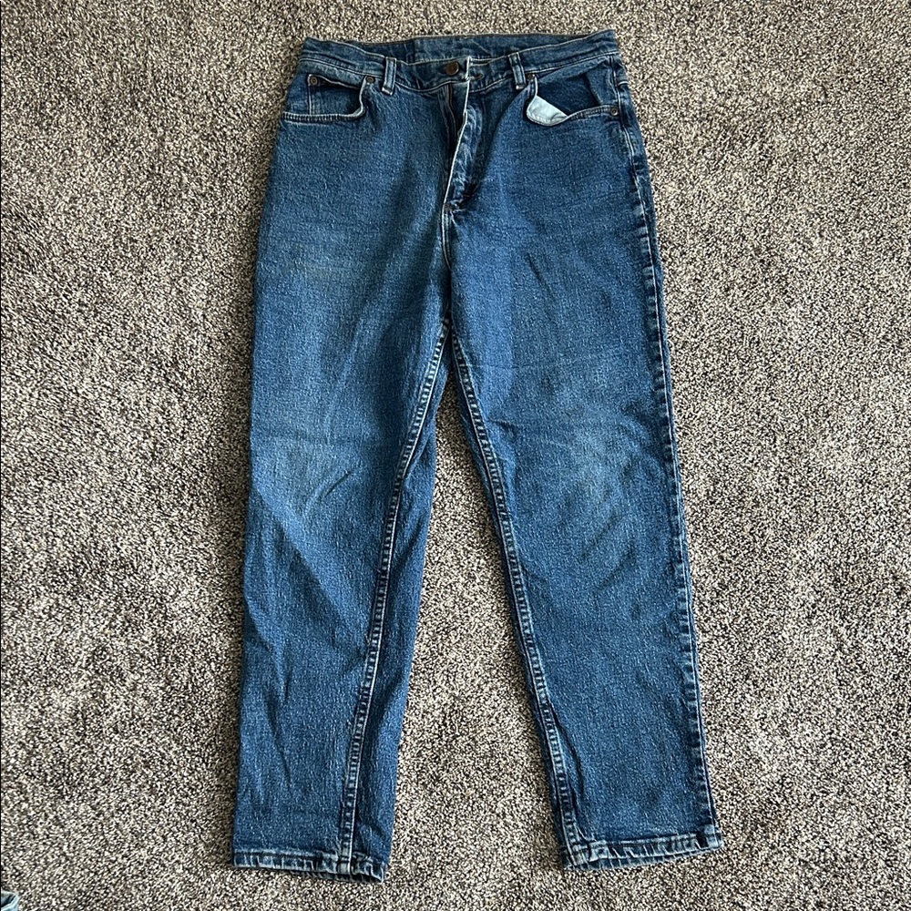 Stylish Blue Women's Straight Jeans